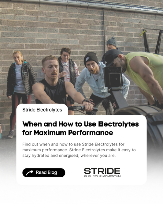 When and How to Use Stride Electrolytes